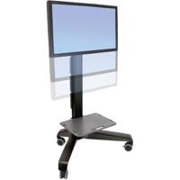 Ergotron 24-190-085 Neo-Flex Mobile MediaCenter LD TV-wagen Constant Force-technologie, In hoogte verstelbaar 68,6 cm (27) - 101,6 cm (40) Kantelbaar, - thumbnail