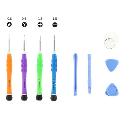 JIAFA JF-612-1 9 in 1 Repair Tool instellen voor iPhone / Samsung
