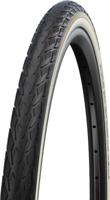 Schwalbe draadband delta cr. plus active 28-622 +r zw/wit Schwalbe draadband delta cr. plus active 28-622 +r zw/wit