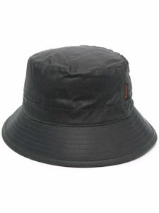 Barbour bob à effet ciré - Vert