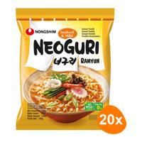 Nongshim - Instant Noedels Neoguri Seafood & Mild - 20 zakjes