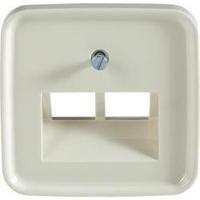 Bush Jaeger Plaat tbv. datacontactdoos creme Busch J 4692190