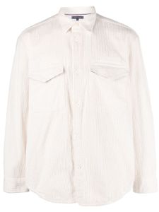 Tommy Hilfiger chemise en velours côtelé - Blanc