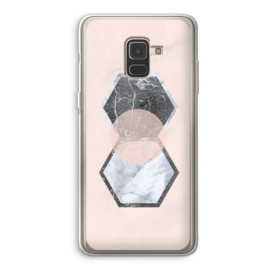Creatieve toets: Samsung Galaxy A8 (2018) Transparant Hoesje