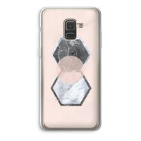 Creatieve toets: Samsung Galaxy A8 (2018) Transparant Hoesje