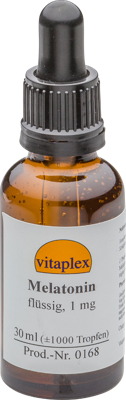 Melatonine vloeistof, 1 mg per druppel (30 ml met 1000 druppels) - Vitaplex