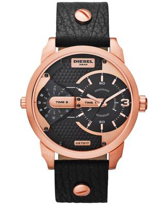 Diesel Heren Mini Daddy Dual Time horloge DZ7317