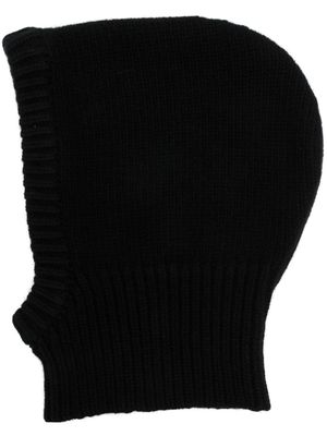 BY FAR cagoule nervurée en laine - Noir