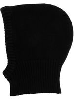 BY FAR cagoule nervurée en laine - Noir