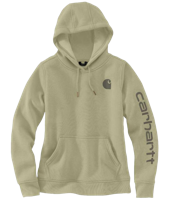 Carhartt Relaxed Fit Logo Sleeve Hoodie - thumbnail