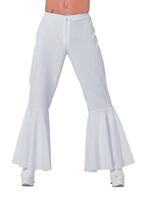 Hippie broek heren wit