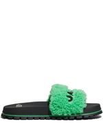 Marc Jacobs claquettes The Slide à logo embossé - Vert