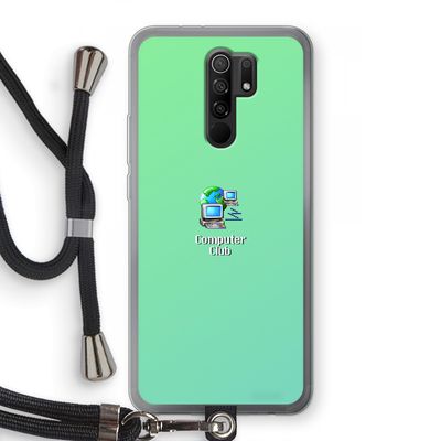 Win98: Xiaomi Redmi 9 Transparant Hoesje met koord