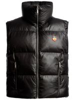 Bally gilet à patch logo - Noir