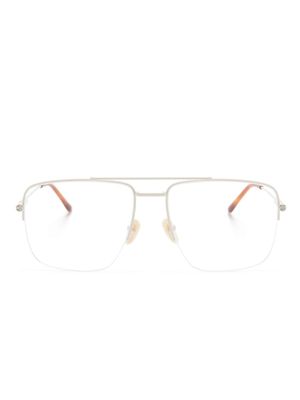 Gucci Eyewear lunettes de vue à monture carrée - Blanc