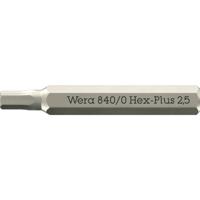 Wera 840 Micro Inbus-bit 2.5 mm 1 stuk(s)