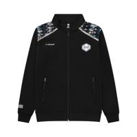 Touzani Damascus Trainingsjack Kids Zwart Wit