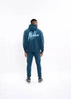 Malelions Signature Drip Hoodie Heren Blauw - Maat M - Kleur: Blauw | Soccerfanshop