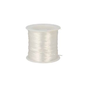 Transparant Elastiek (55 meter - 0,6 mm)
