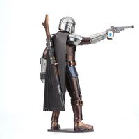 Metal Earth Iconx STAR WARS Mandalorian - The Mandalorian™ Metalen bouwpakket - thumbnail