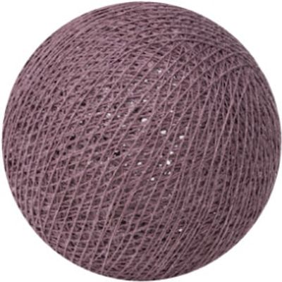 25 losse Cotton Ball's (Mauve)