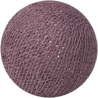25 losse Cotton Ball's (Mauve)