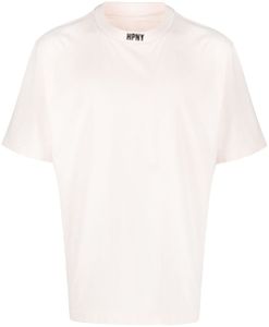 Heron Preston t-shirt HPNY à logo brodé - Rose