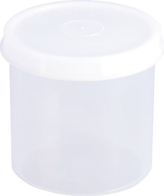 Hunersdorff Pot | 500 ml met schroefdeksel | rond natuur | H100xD104mm | 1 stuk - 915300 915300
