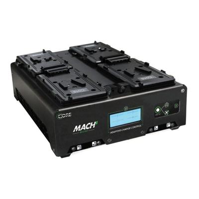 CoreSWX Mach4 Four Position Charger V-Mount, Adaptive Charge Control
