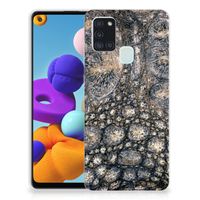 Samsung Galaxy A21s TPU Hoesje Krokodillenprint