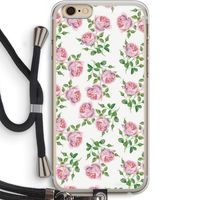 Kleine roosjes: iPhone 6 PLUS / 6S PLUS Transparant Hoesje met koord