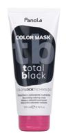 Fanola Masker Color Mask Total Black 200ml | Voor Gekleurd Haar