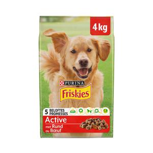Friskies hondenbrokken - active rund - 4kg