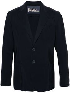 Herno blazer à revers crantés - Bleu