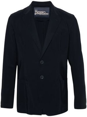 Herno blazer à revers crantés - Bleu