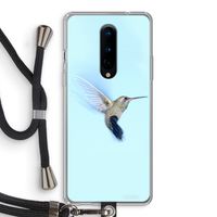 Kolibri: OnePlus 8 Transparant Hoesje met koord