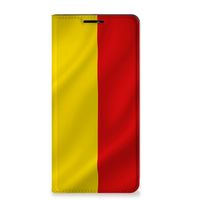 Motorola Edge 20 Pro Standcase Belgische Vlag - thumbnail