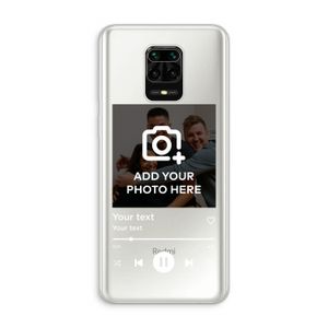 Music Player: Xiaomi Redmi Note 10 Lite Transparant Hoesje