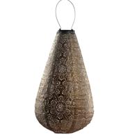 LUMIZ Solar tuinverlichting Fiore Drop - 28 cm - Goud