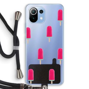 Waterijsje: Xiaomi Mi 11 Lite Transparant Hoesje met koord