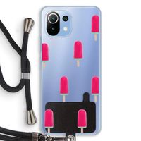 Waterijsje: Xiaomi Mi 11 Lite Transparant Hoesje met koord