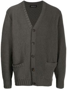 Undercover cardigan à col v - Gris