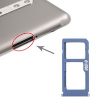 SIM-kaartlade + SIM-kaart lade / Micro SD-kaart lade voor Nokia 8 / N8 TA-1012 TA-1004 TA-1052 (Blauw)