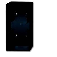 Busch-Jaeger 2CKA001799A0924 Opbouwbehuizing 2-voudig Diepzwart (RAL 9005), Mat, Zwart 1 stuk(s)