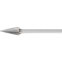 PFERD TOOLS 21215053 Freesstift Kegel Lengte 43 mm Afmeting, Ø 6 mm Werklengte 13 mm Schachtdiameter 3 mm