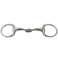 Pagony Bustrens dubbel gebroken Satin Contact zilver maat:11.5cm