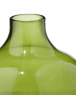051 Vaas Voor Geurstokjes ⌀2.4x10cm Glas Groen (groen)