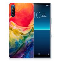 Smartphone hoesje Sony Xperia L4 Watercolor Dark