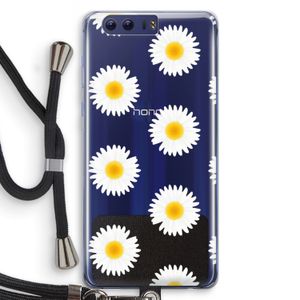 Margrietjes: Honor 9 Transparant Hoesje met koord