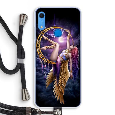 Aerial Angel: Huawei Y6s Transparant Hoesje met koord